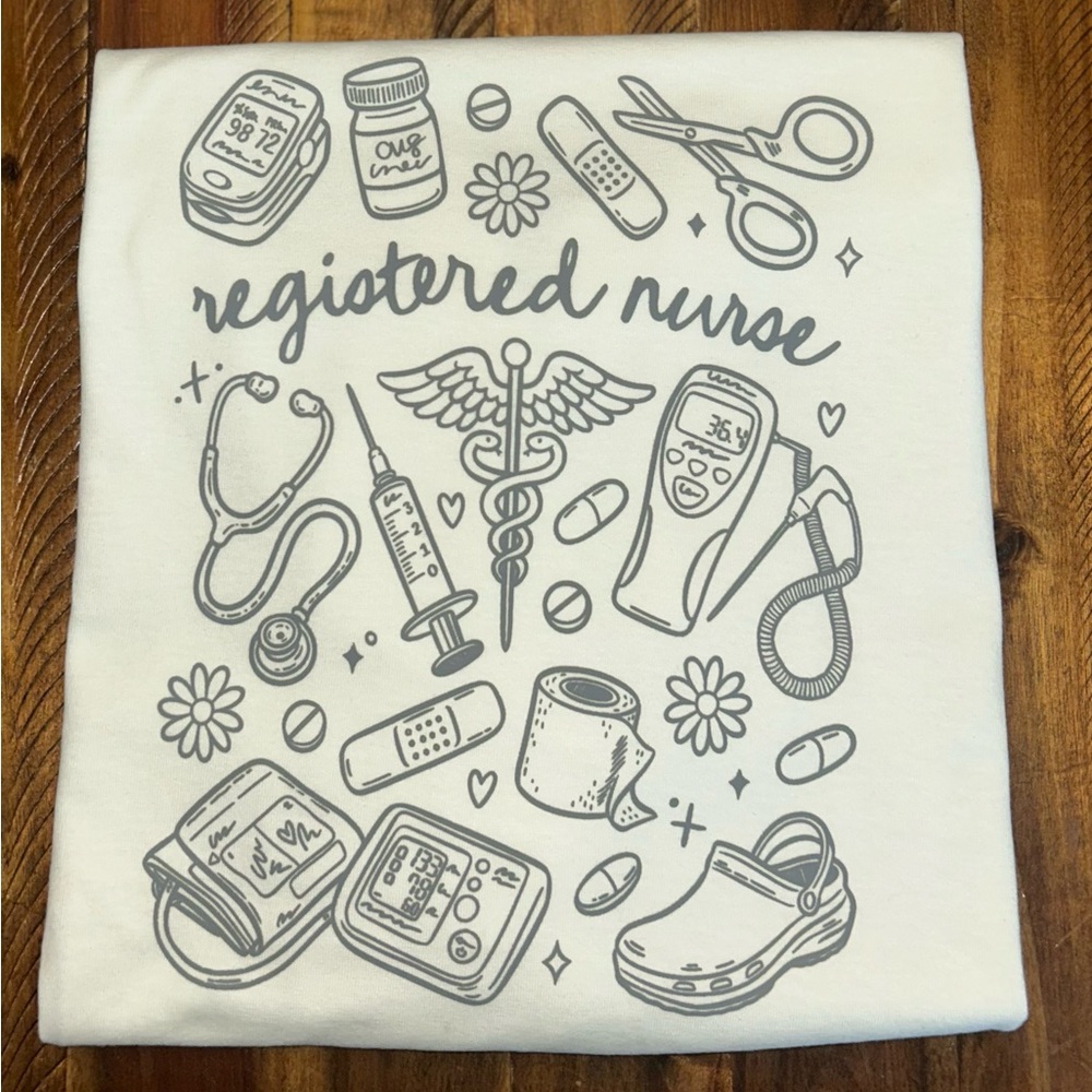 Gildan Long Sleeve “Registered Nurse”